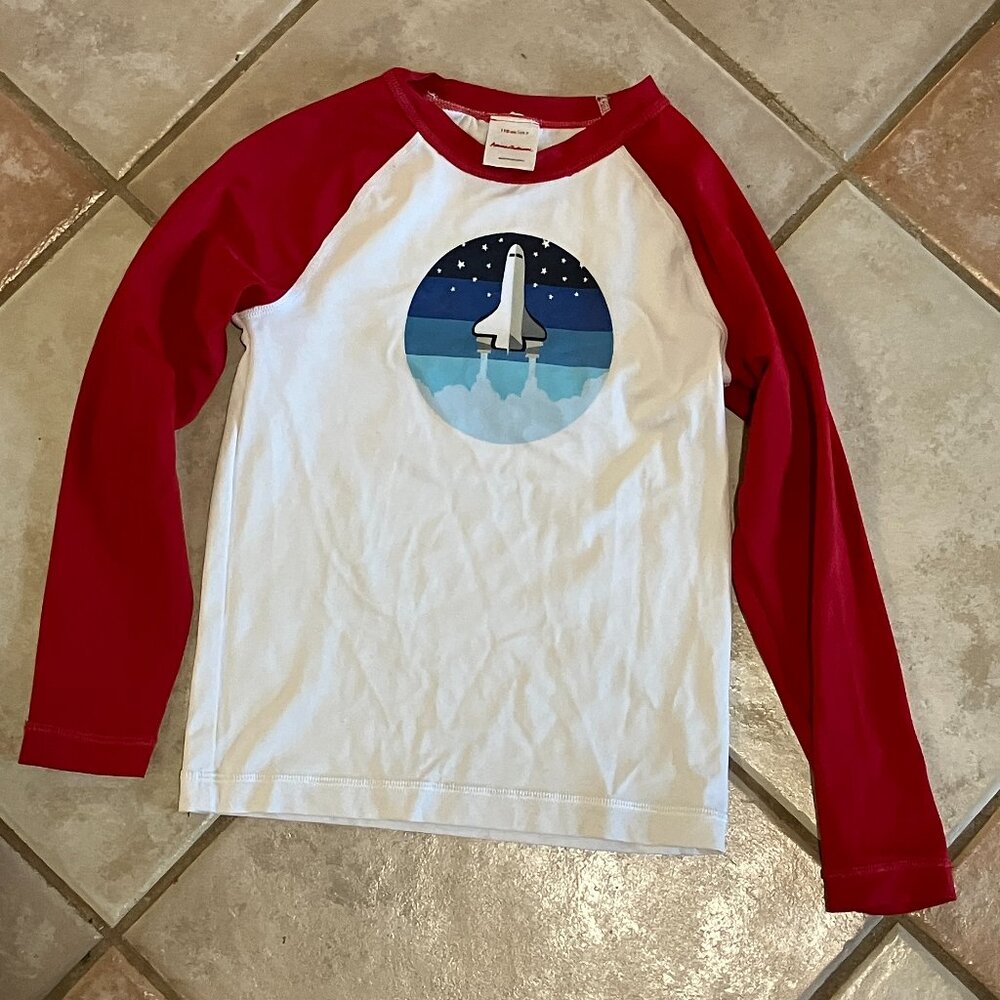 Hanna Andersson long sleeve rash guard swim wear size 5